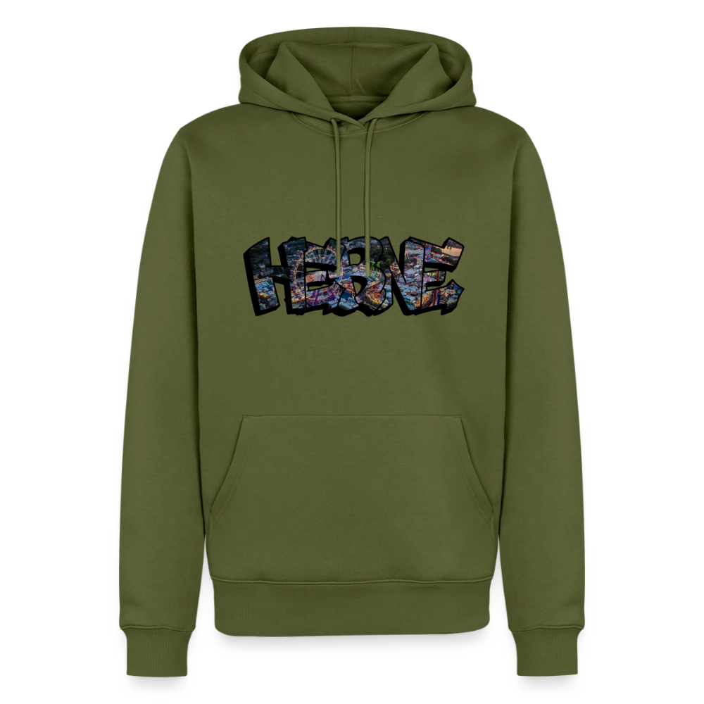 Hoodie Herne "Kirmes Night" - Khaki
