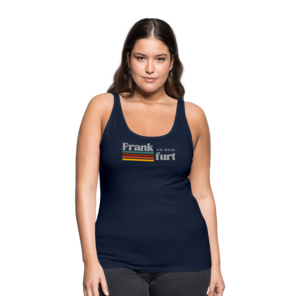 Tanktop Ladies Frankfurt (Main) "Retro" - Navy