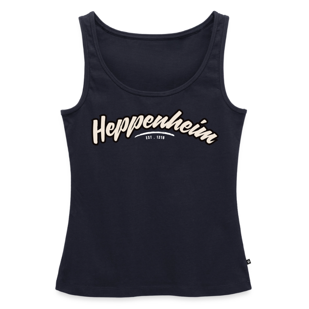 Tanktop Ladies Heppenheim "Graffiti Tag White" - Navy