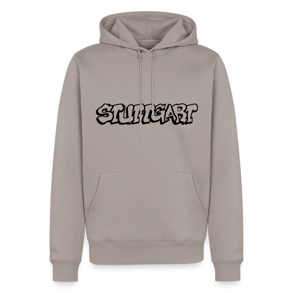 Hoodie Stuttgart "Graffiti" Dark Edition - Taupe