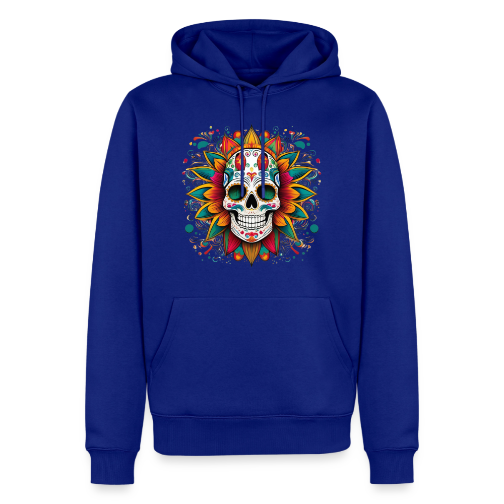 Hoodie Mexico "Craneo" - Royalblau
