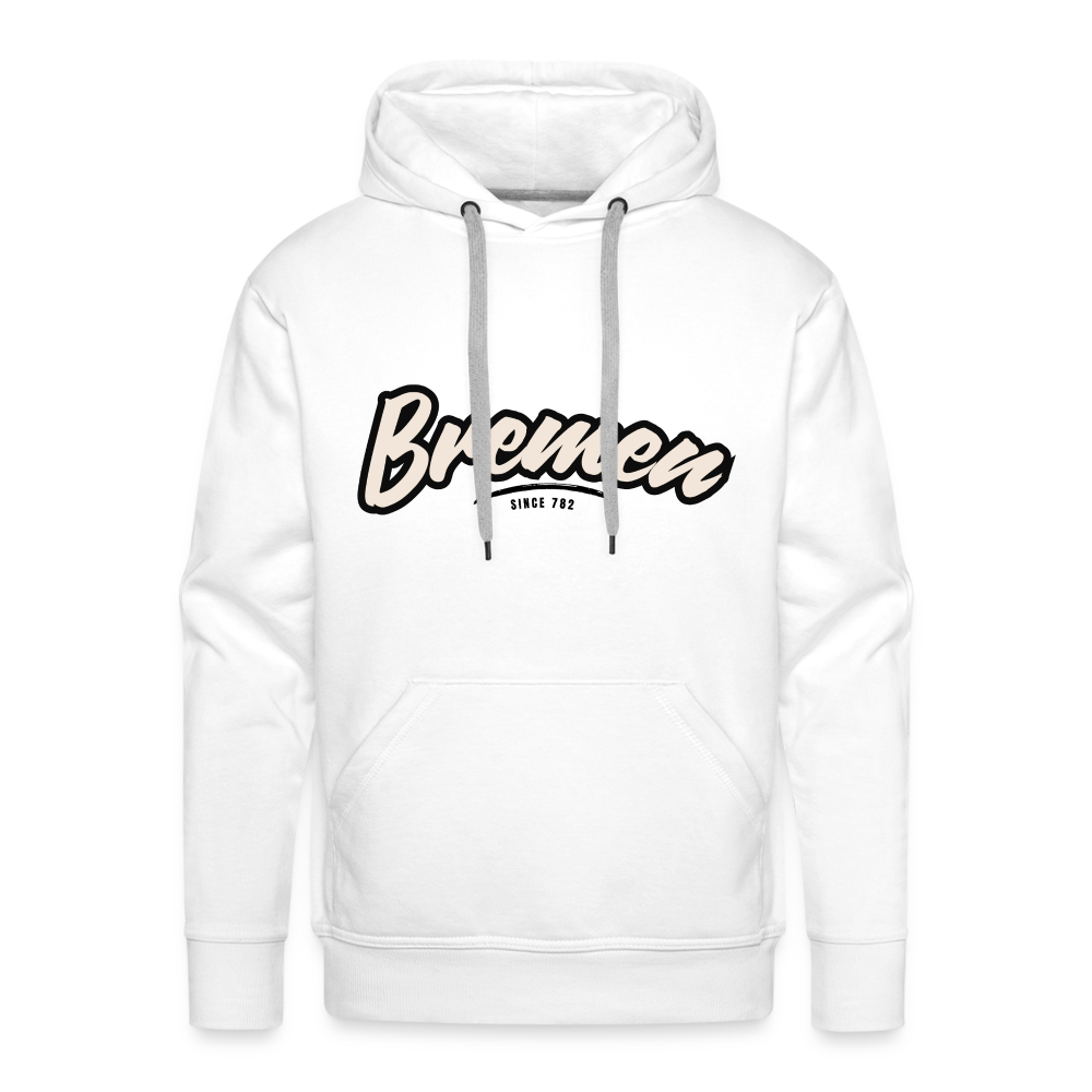 Hoodie Bremen "Graffiti Tag" - Weiß