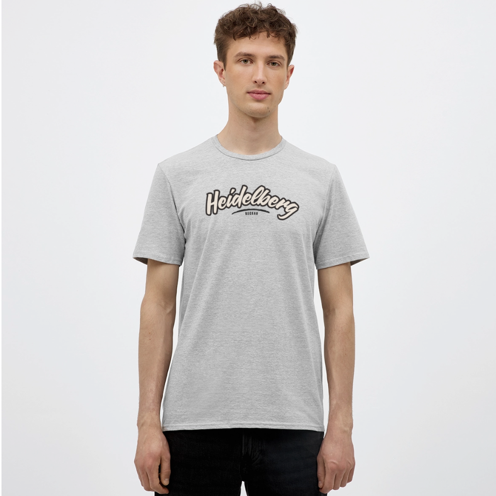 T-Shirt Heidelberg "Graffiti Tag" - Grau meliert