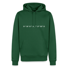 Hoodie Dortmund "GPS" Bright Edition - Flaschengrün