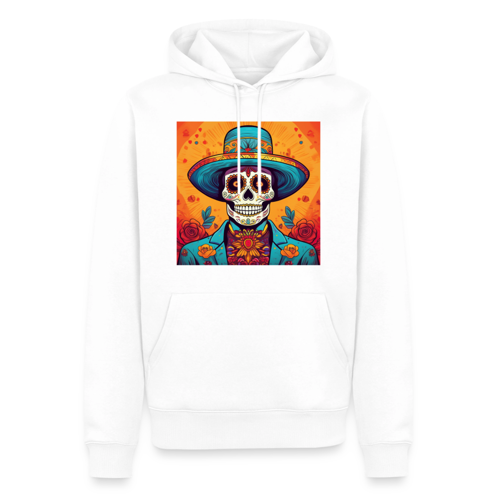 Hoodie Mexico "Hombre Muerto" - Weiß