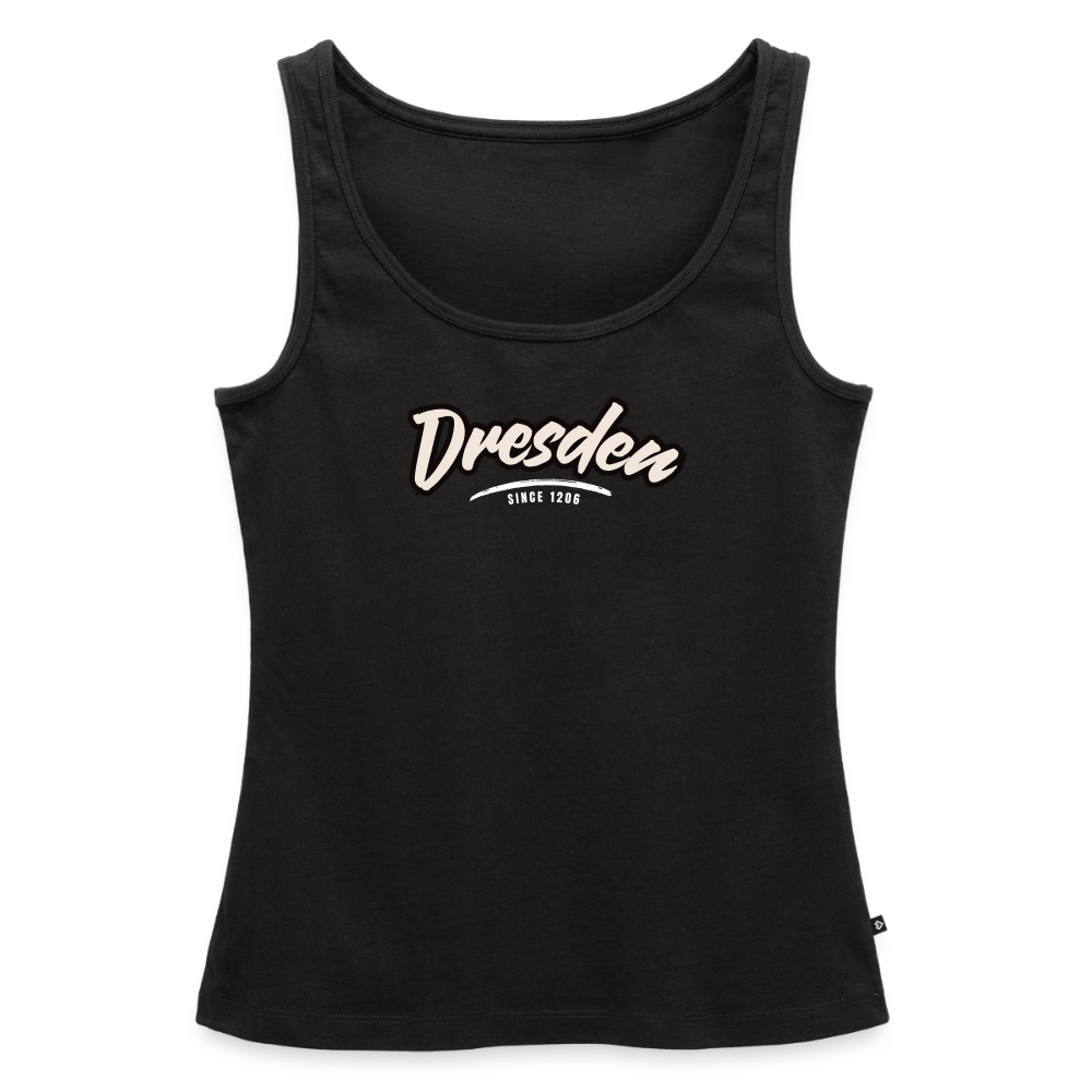 Tanktop Ladies Dresden "Graffiti Tag White" - Schwarz
