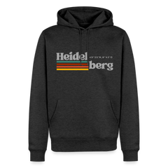 Hoodie Heidelberg "Retro" - Anthrazit meliert