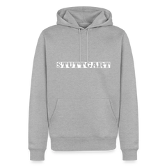 Hoodie Stuttgart "Bold" Bright Edition - Grau meliert
