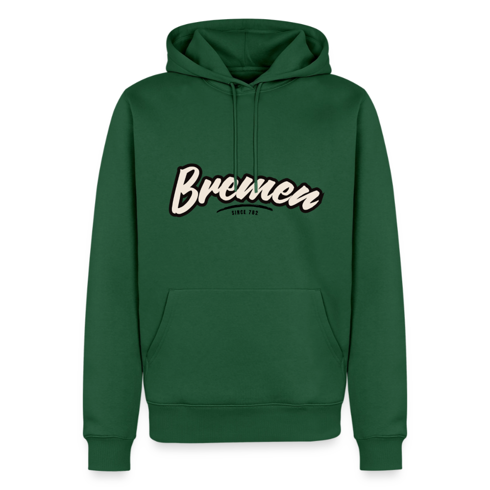 Hoodie Bremen "Graffiti Tag" - Flaschengrün