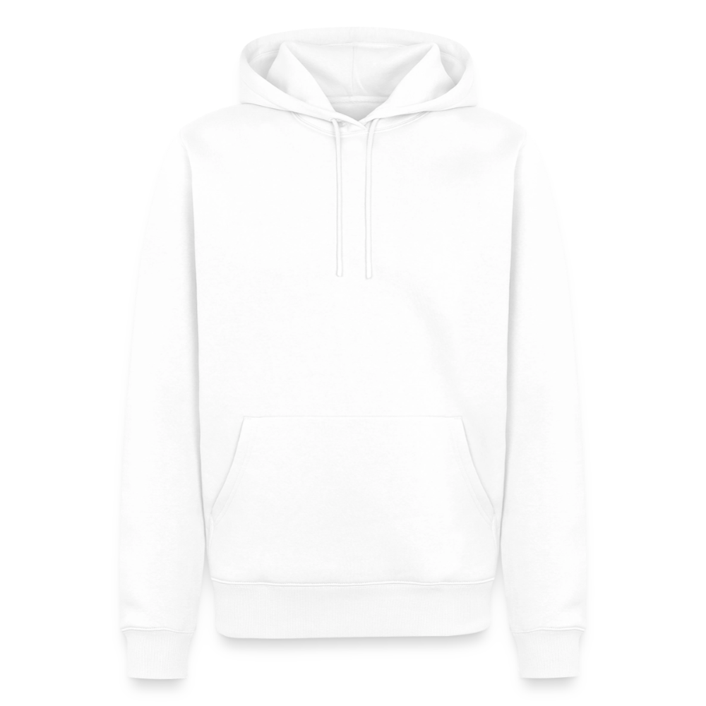 Hoodie Frankfurt (Main) "Bold GPS White" - Weiß