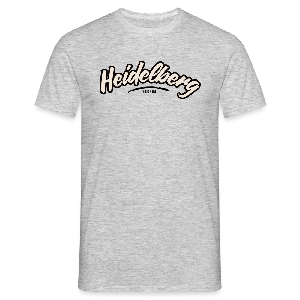 T-Shirt Heidelberg "Graffiti Tag" - Grau meliert