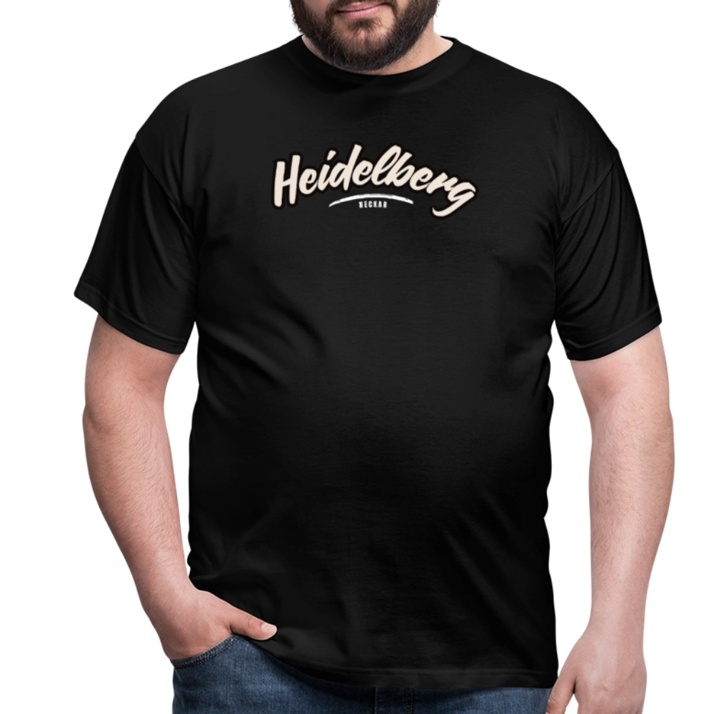 T-Shirt Heidelberg "Graffiti Tag White" - Schwarz