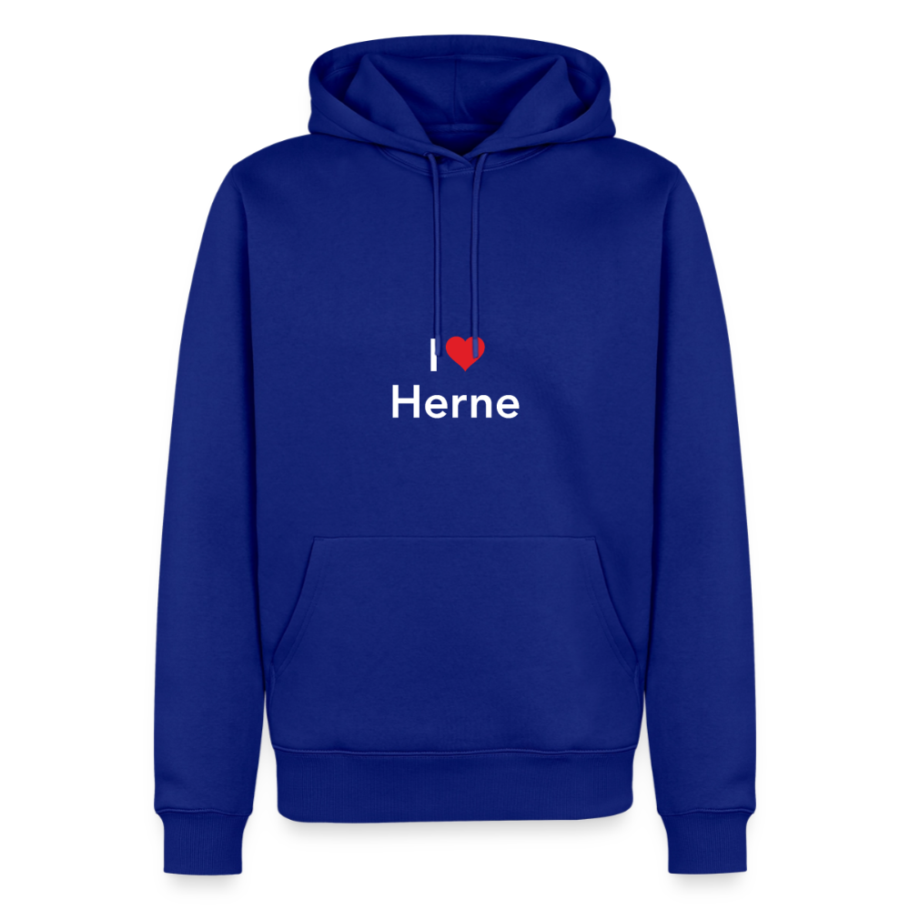 Hoodie "I Love Herne" Bright Edition - Royalblau