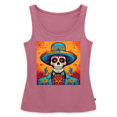 Tanktop Ladies Mexico "Hombre Muerto" - Mauve