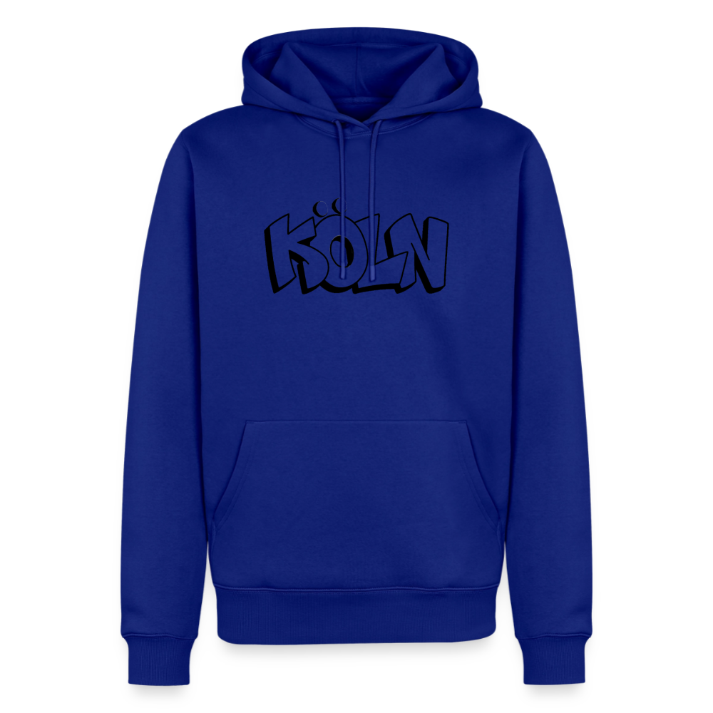 Hoodie Köln "Graffiti" Dark Edition - Royalblau