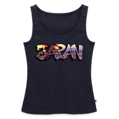 Tanktop Ladies Japan Graffiti "Panorama" - Navy