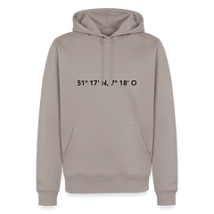 Hoodie Schwelm "GPS" Dark Edition - Taupe