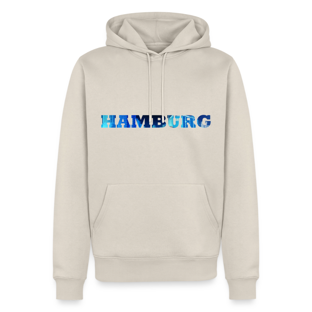 Hoodie Hamburg "Panorama Bold" - Beige