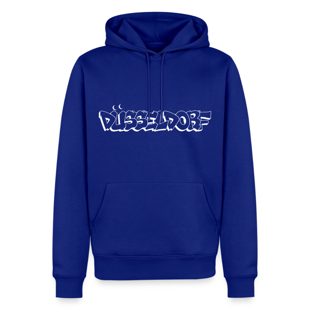 Hoodie Düsseldorf "Graffiti" Bright Edition - Royalblau