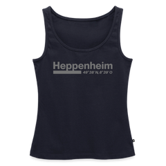 Tanktop Ladies Heppenheim "Bold GPS" - Navy