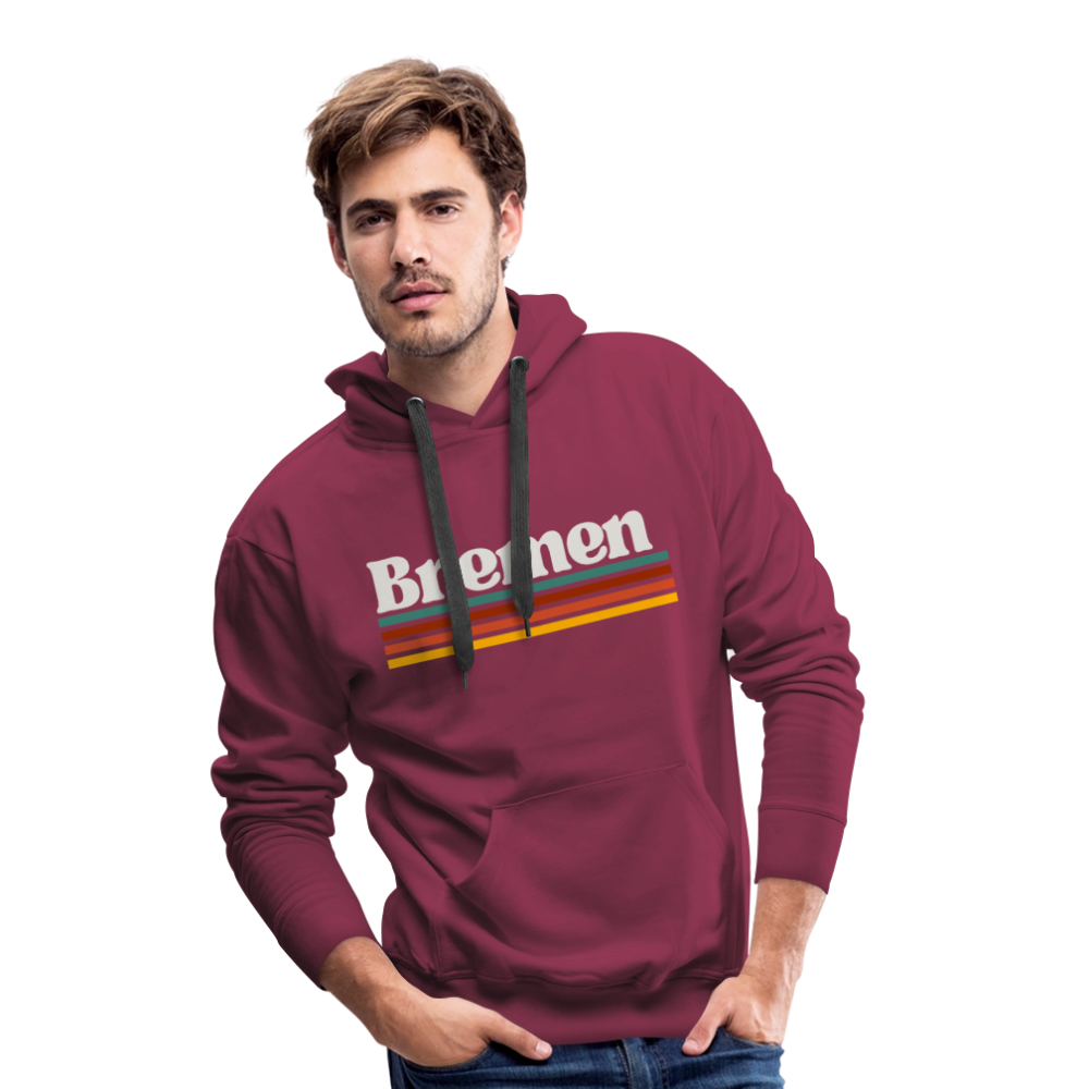 Hoodie Bremen "Retro" - Bordeaux