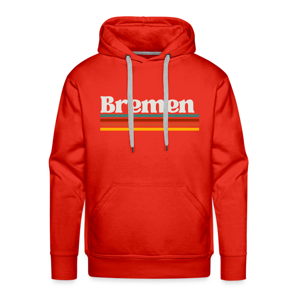 Hoodie Bremen "Retro" - Rot