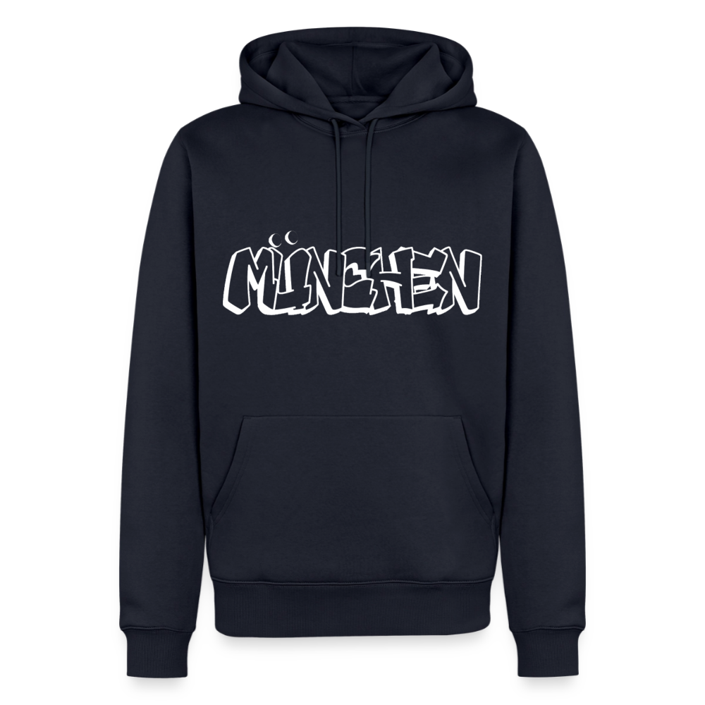 Hoodie München "Graffiti" Bright Edition - Navy