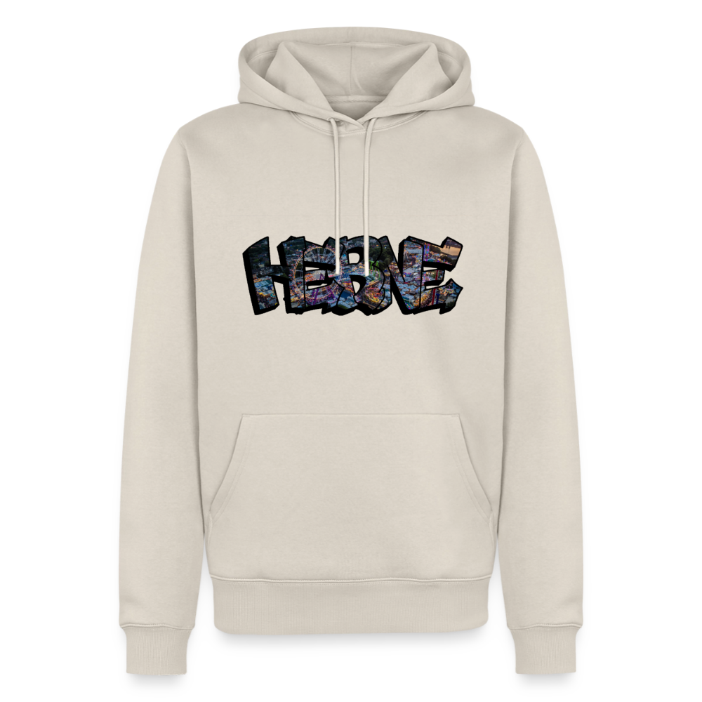 Hoodie Herne "Kirmes Night" - Beige