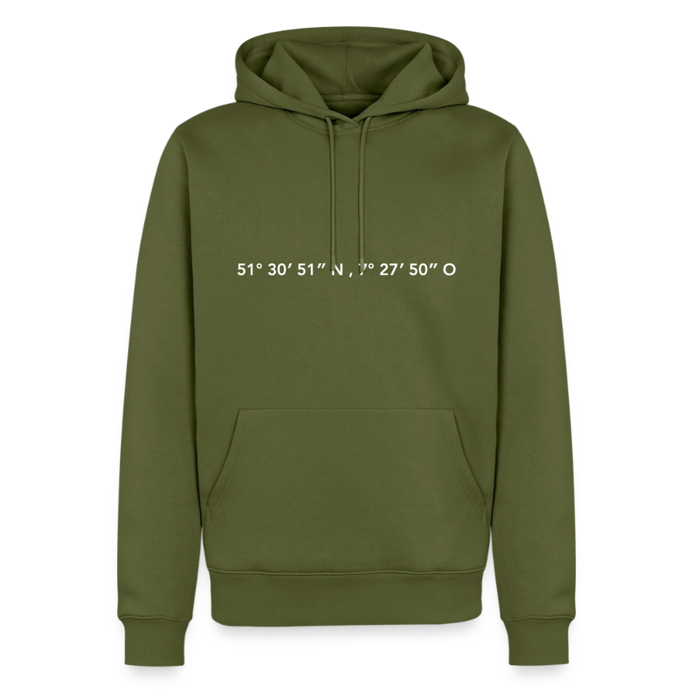 Hoodie Dortmund "GPS" Bright Edition - Khaki
