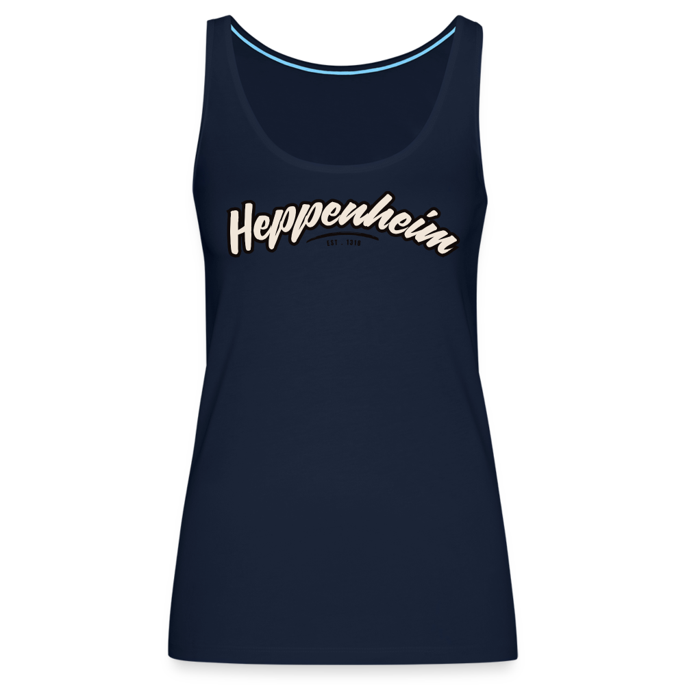 Tanktop Ladies Heppenheim "Graffiti Tag" - Navy