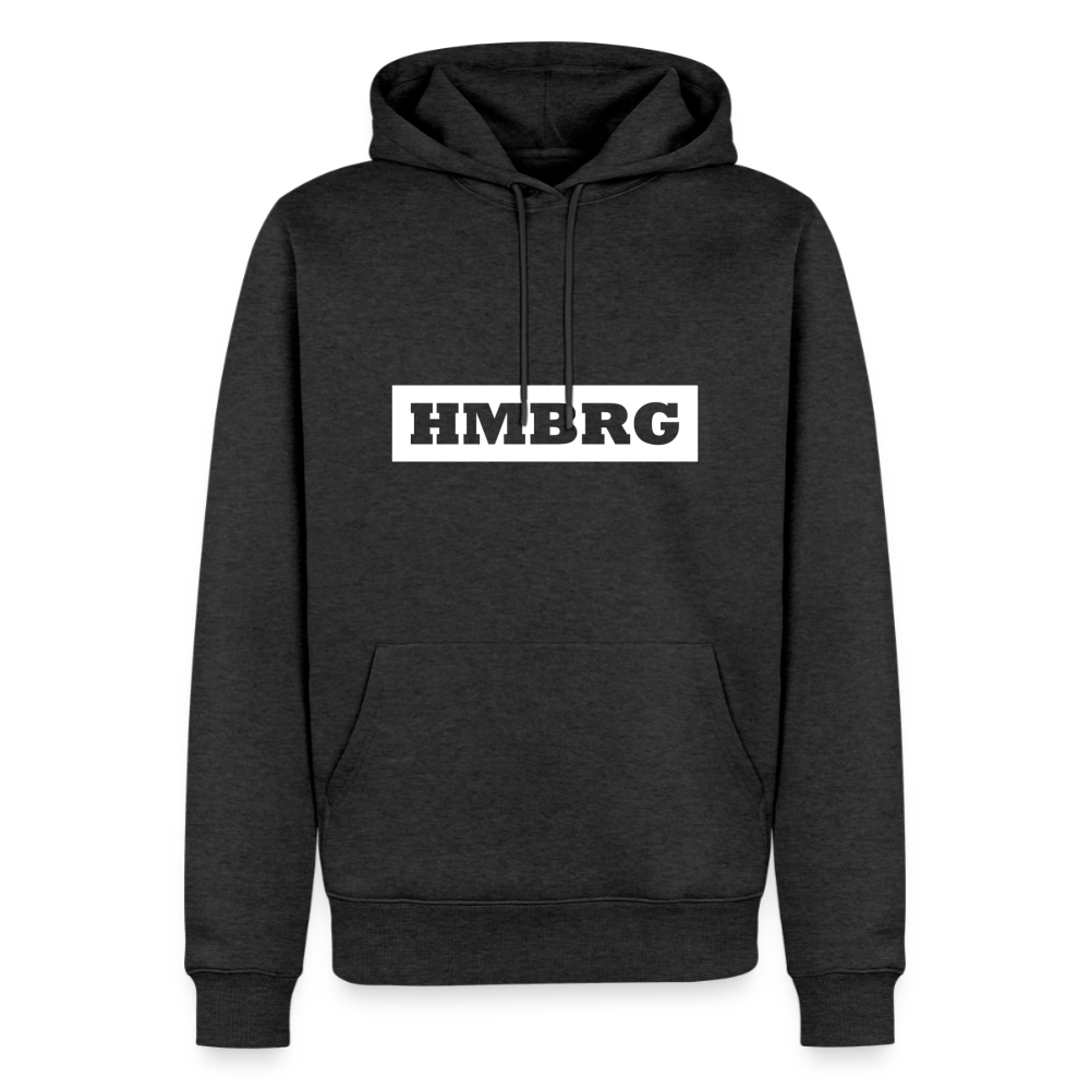 Hoodie Hamburg "HMBRG" Bright Edition - Anthrazit meliert