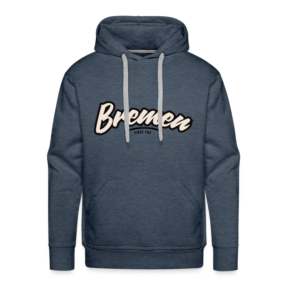 Hoodie Bremen "Graffiti Tag" - Jeansblau