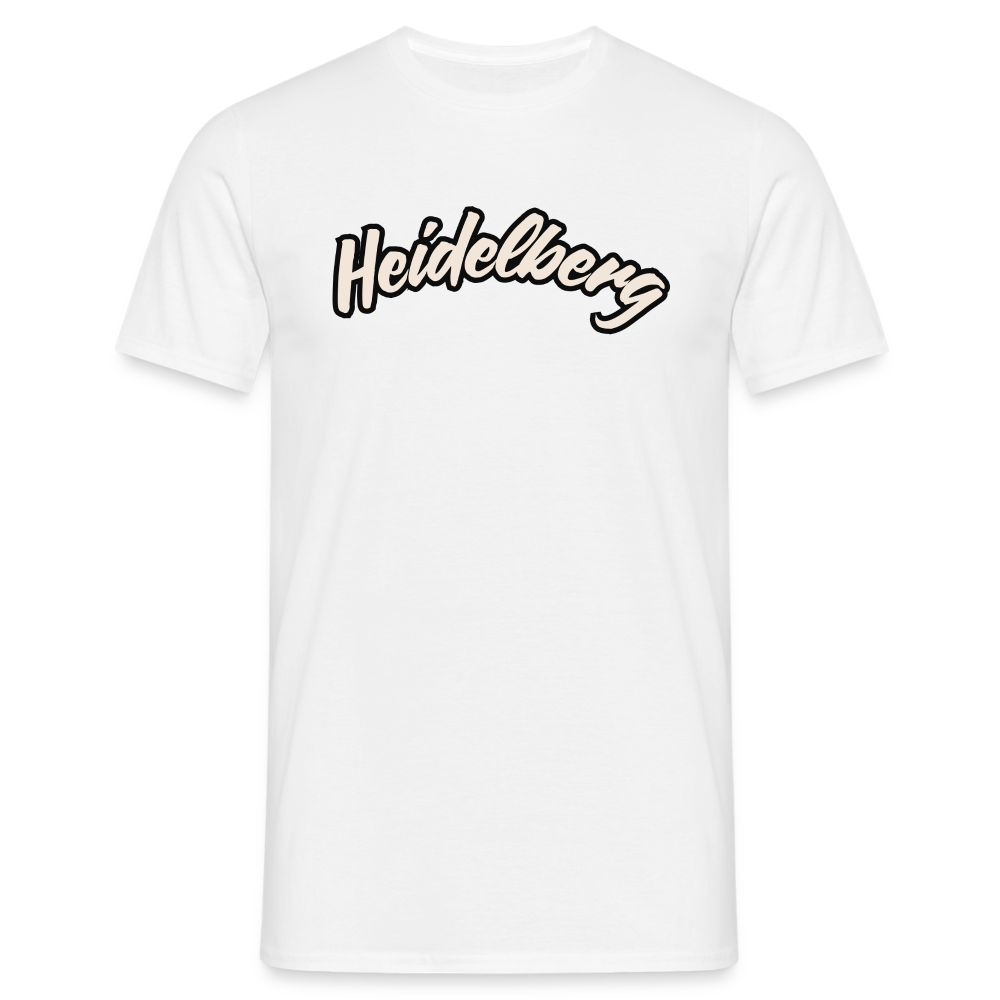 T-Shirt Heidelberg "Graffiti Tag White" - Weiß