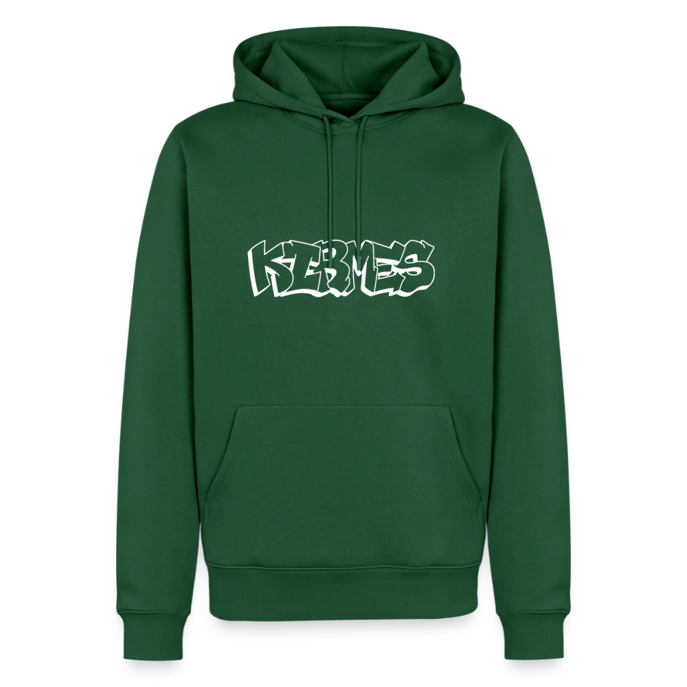 Hoodie Kirmes "Graffiti" Bright Edition - Flaschengrün