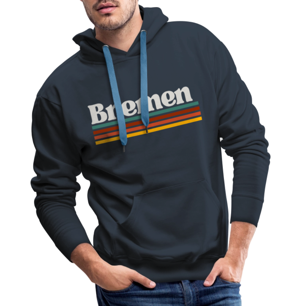 Hoodie Bremen "Retro" - Navy