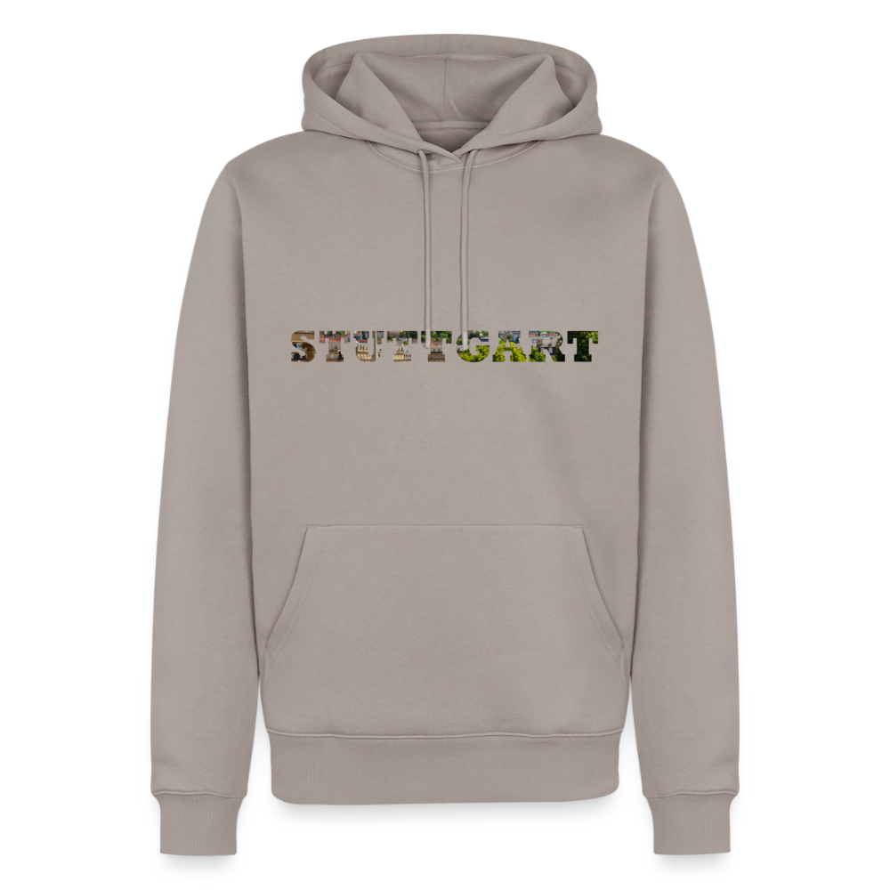Hoodie Stuttgart "Panorama Bold" - Taupe