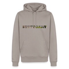 Hoodie Stuttgart "Panorama Bold" - Taupe