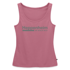 Tanktop Ladies Heppenheim "Bold GPS" - Mauve