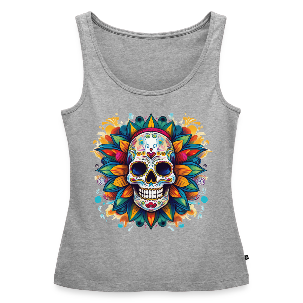 Tanktop Ladies Mexico "Mascarilla" - Grau meliert