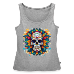 Tanktop Ladies Mexico "Mascarilla" - Grau meliert