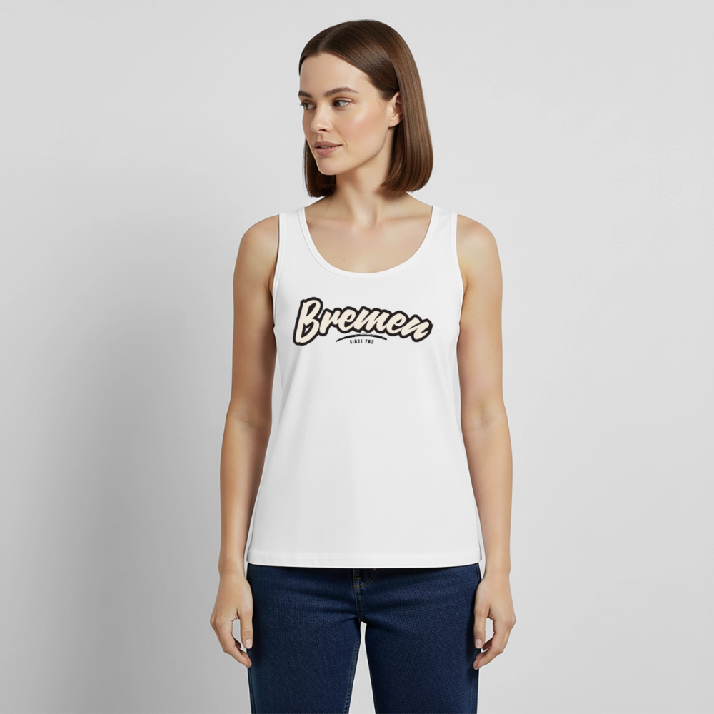 Tanktop Ladies Bremen "Graffiti Tag" - Weiß