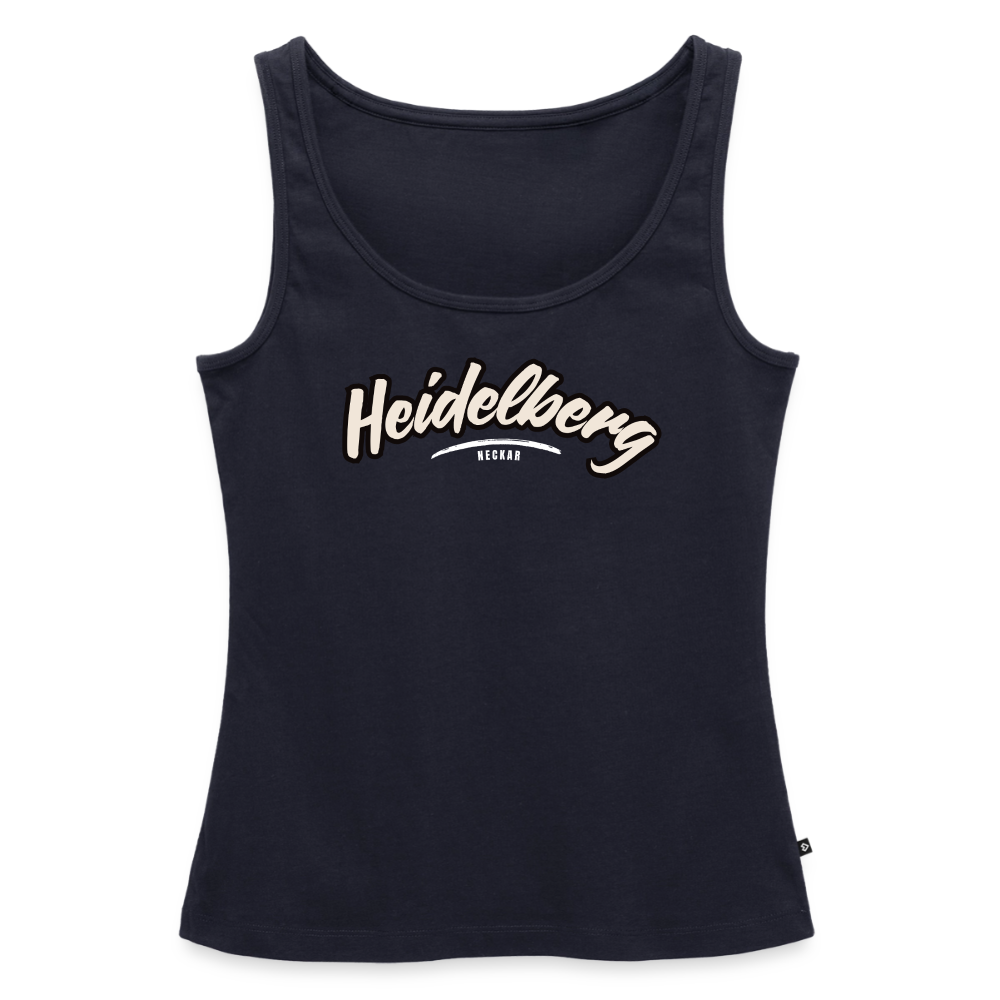 Tanktop Ladies Heidelberg "Graffiti Tag White" - Navy