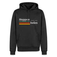 Hoodie Heppenheim "Retro" - Anthrazit meliert