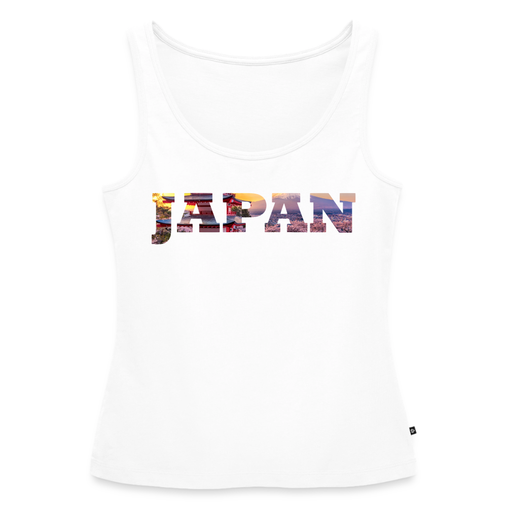 Tanktop Ladies Japan "Bold Panorama" - Weiß