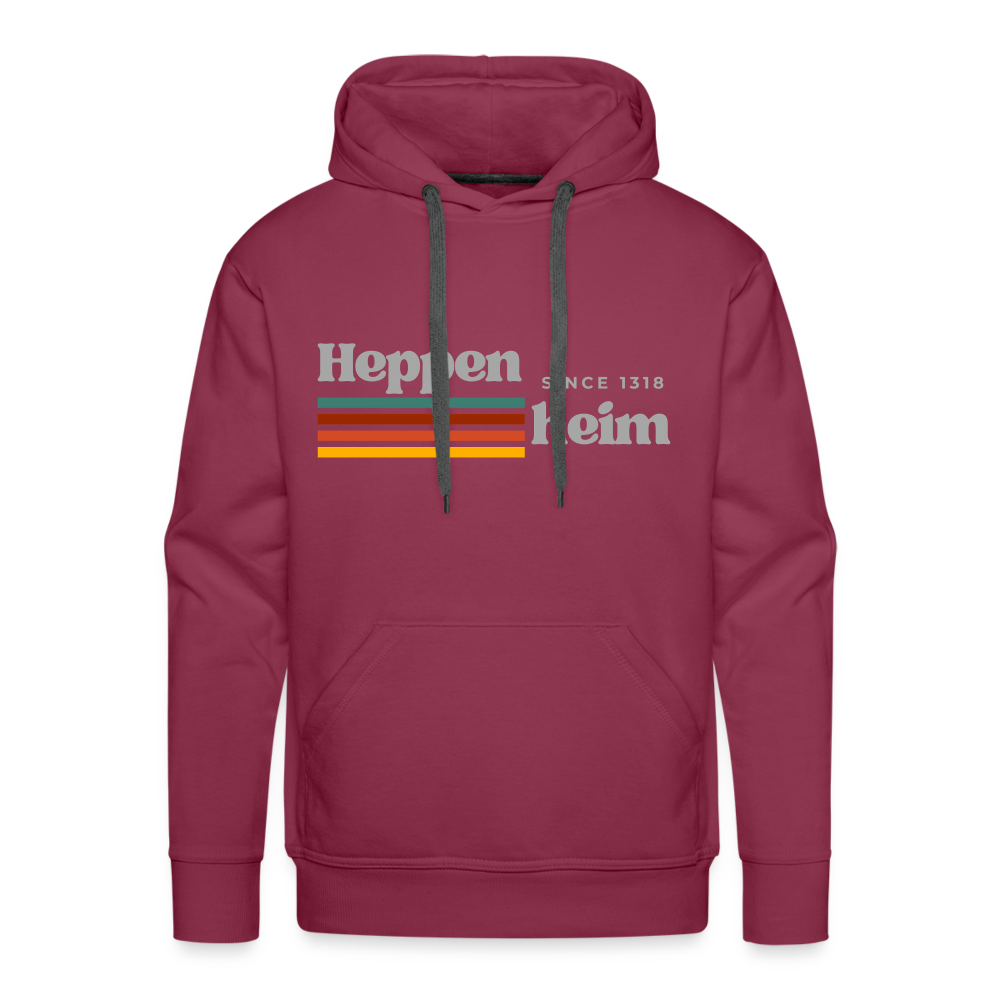 Hoodie Heppenheim "Retro" - Bordeaux