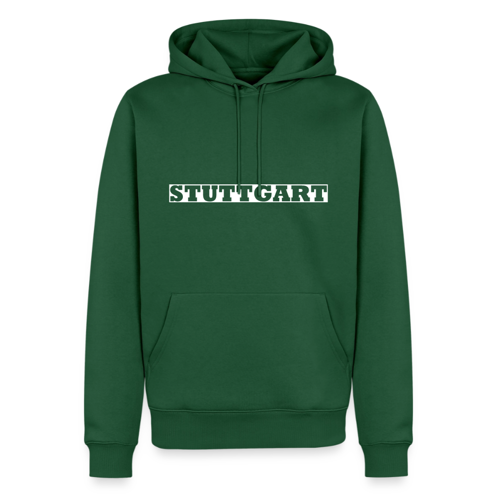 Hoodie Stuttgart "Bold" Bright Edition - Flaschengrün