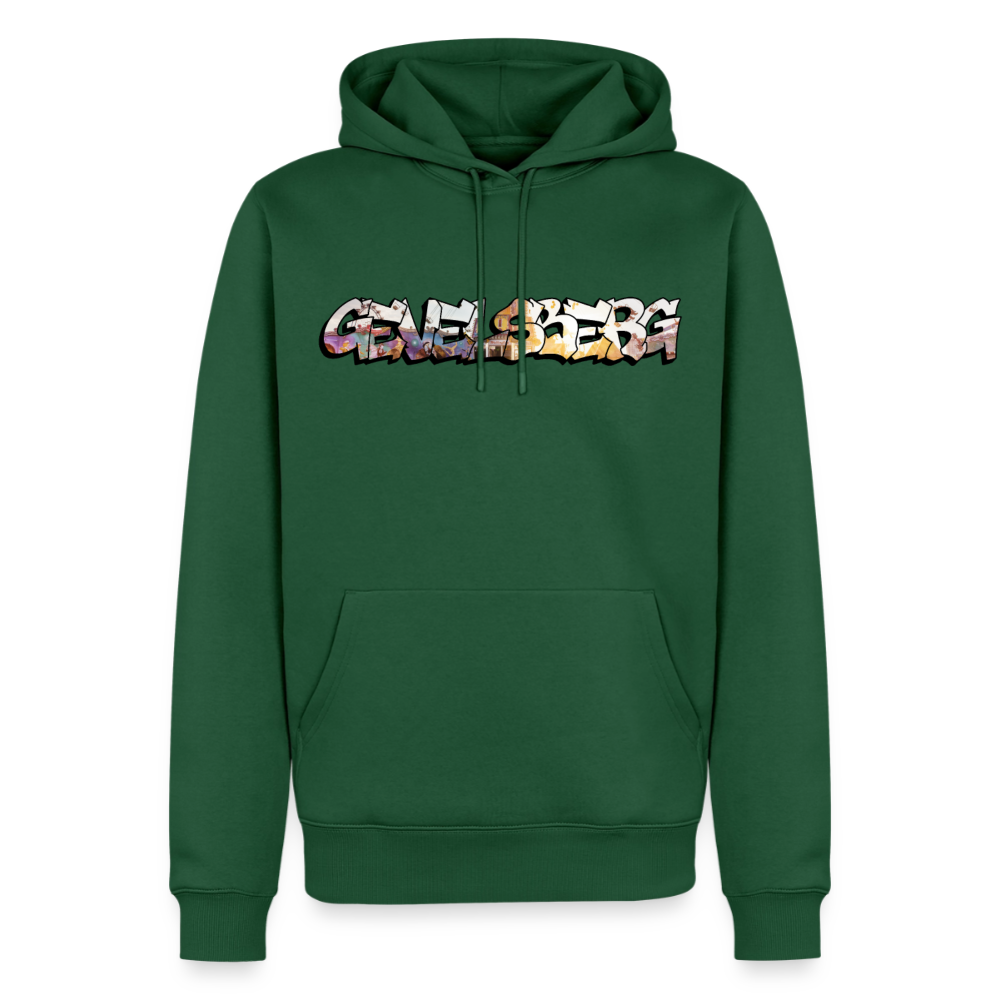 Hoodie Gevelsberg "Kirmes Sunset" - Flaschengrün