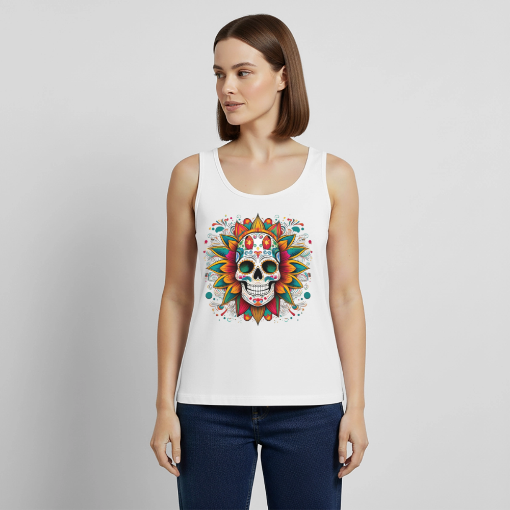 Tanktop Ladies Mexico "Craneo" - Weiß