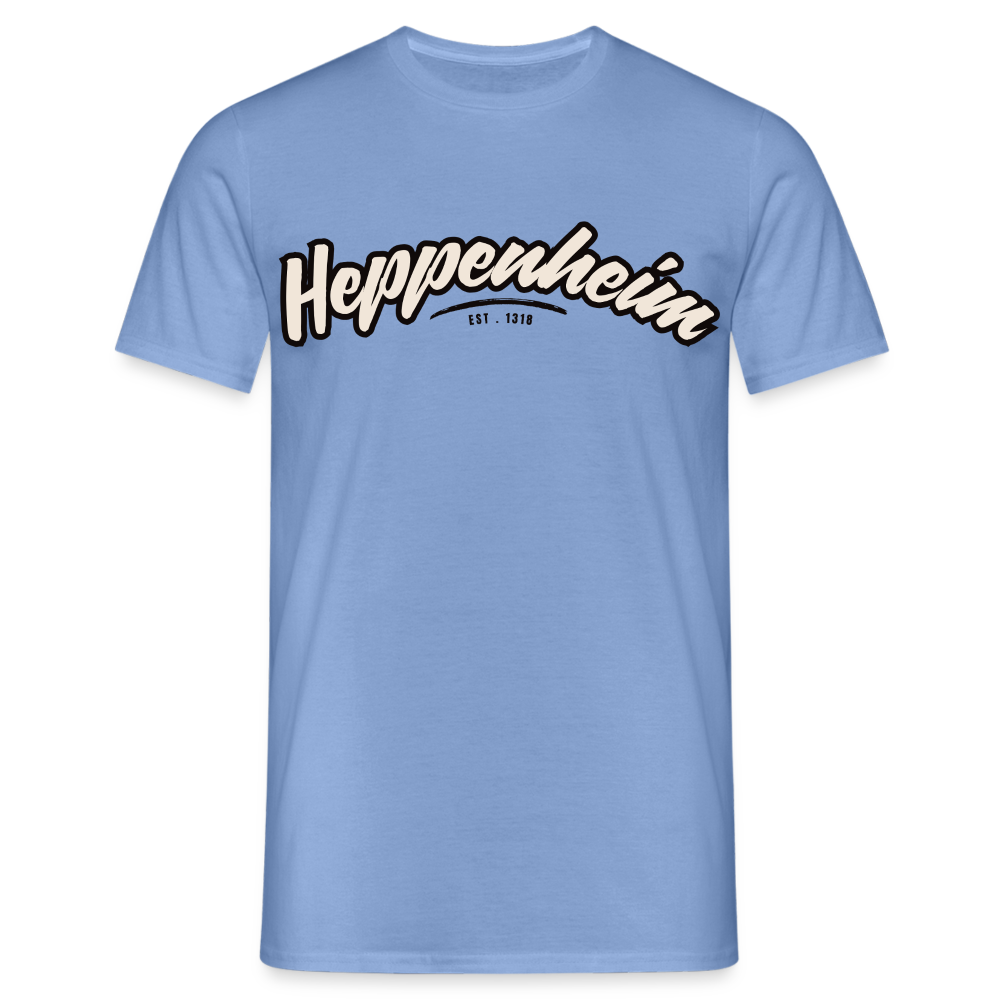 T-Shirt Heppenheim "Graffiti Tag" - carolina blue