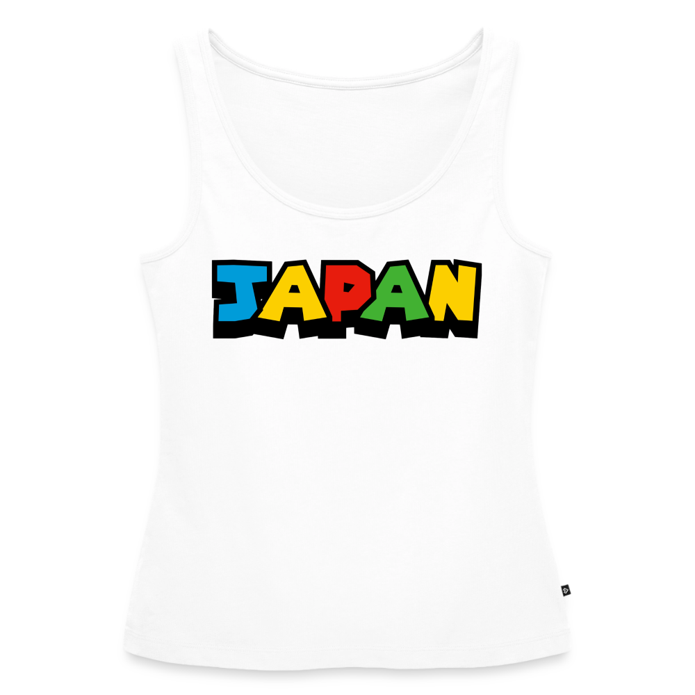 Tanktop Ladies Japan "Mario Style" - Weiß